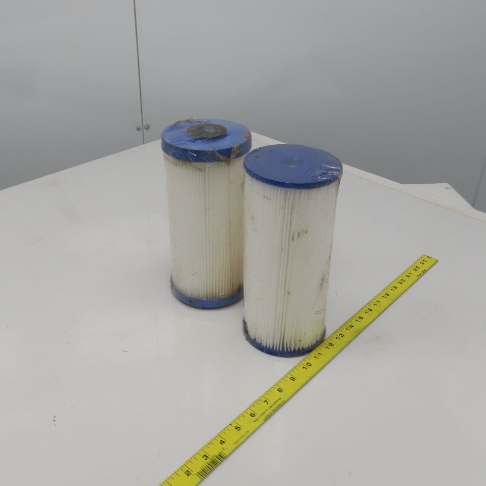 Pentair R50-BB Pleated Polyester Filter Cartridge 50 Micron Lot Of 2