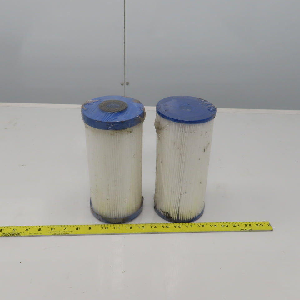 Pentair R50-BB Pleated Polyester Filter Cartridge 50 Micron Lot Of 2