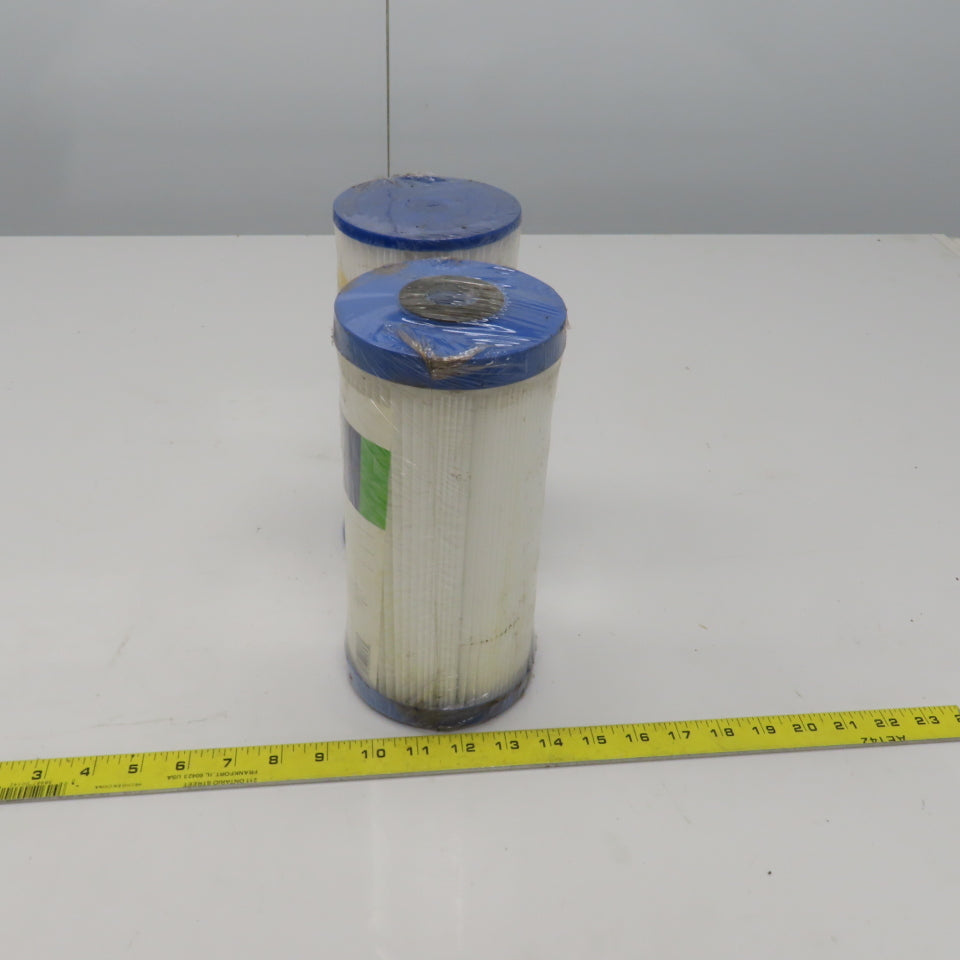 Pentair R50-BB Pleated Polyester Filter Cartridge 50 Micron Lot Of 2