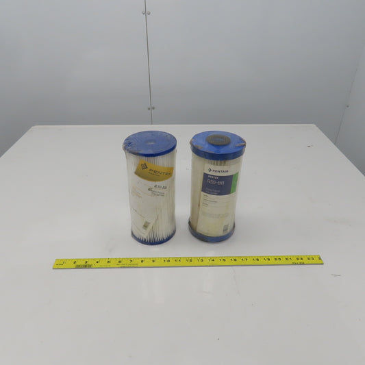 Pentair R50-BB Pleated Polyester Filter Cartridge 50 Micron Lot Of 2