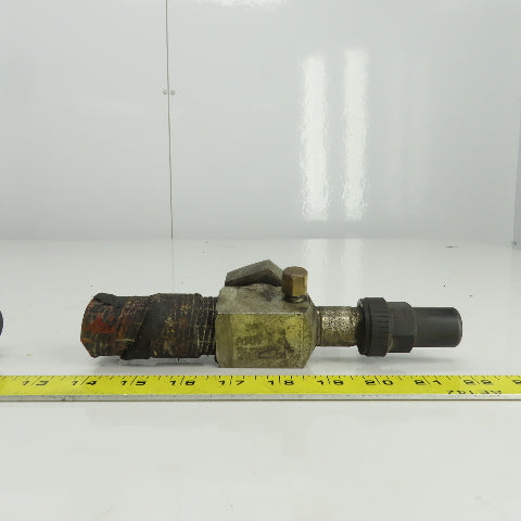 Alco SR4-Y02 1-3/8" Rotalock Valve 1-1/4" ID Sweat Fitting Lot Of 2