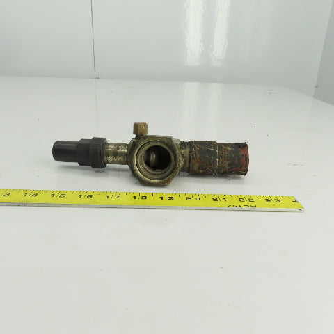 Alco SR4-Y02 1-3/8" Rotalock Valve 1-1/4" ID Sweat Fitting Lot Of 2