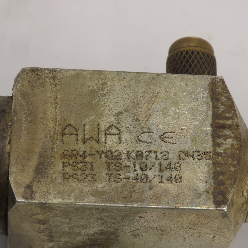 Alco SR4-Y02 1-3/8" Rotalock Valve 1-1/4" ID Sweat Fitting Lot Of 2