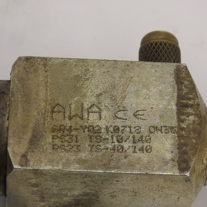 Alco SR4-Y02 1-3/8" Rotalock Valve 1-1/4" ID Sweat Fitting Lot Of 2