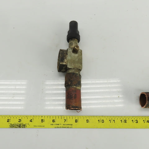 Alco SR4-Y02 1-3/8" Rotalock Valve 1-1/4" ID Sweat Fitting Lot Of 2