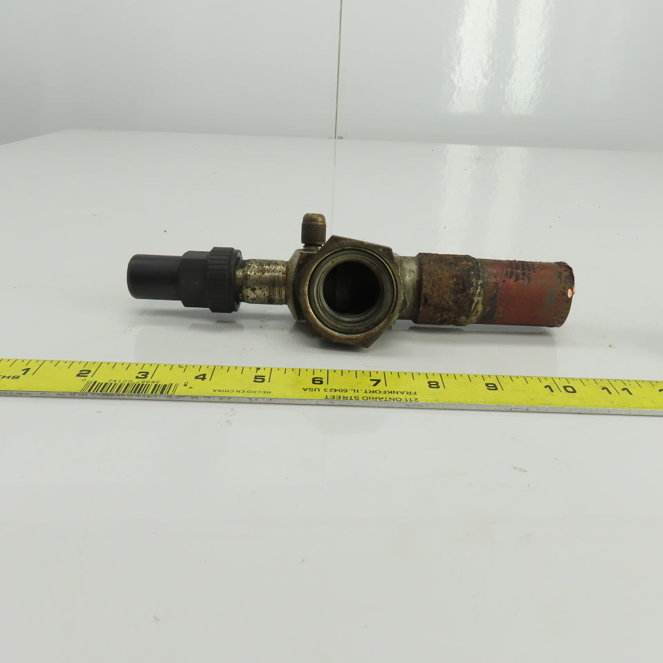 Alco SR4-Y02 1-3/8" Rotalock Valve 1-1/4" ID Sweat Fitting Lot Of 2