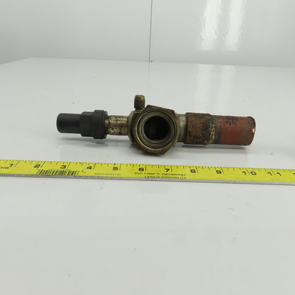 Alco SR4-Y02 1-3/8" Rotalock Valve 1-1/4" ID Sweat Fitting Lot Of 2