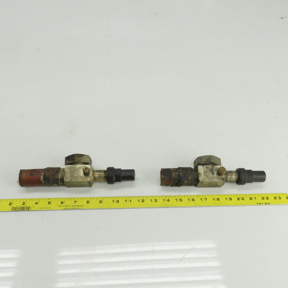 Alco SR4-Y02 1-3/8" Rotalock Valve 1-1/4" ID Sweat Fitting Lot Of 2
