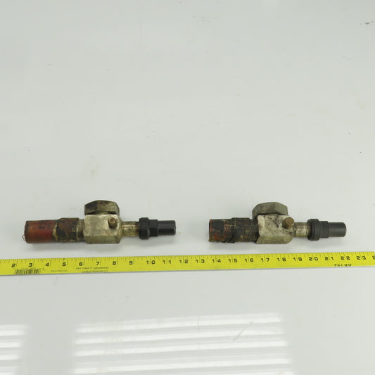 Alco SR4-Y02 1-3/8" Rotalock Valve 1-1/4" ID Sweat Fitting Lot Of 2