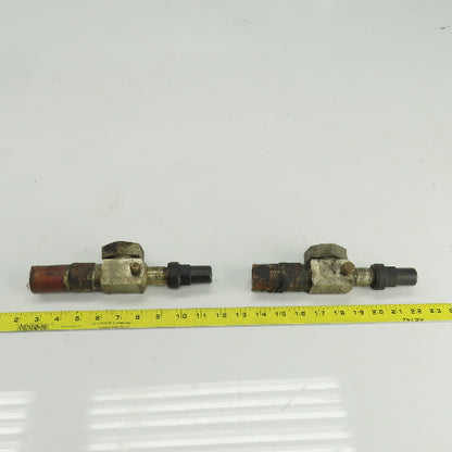 Alco SR4-Y02 1-3/8" Rotalock Valve 1-1/4" ID Sweat Fitting Lot Of 2
