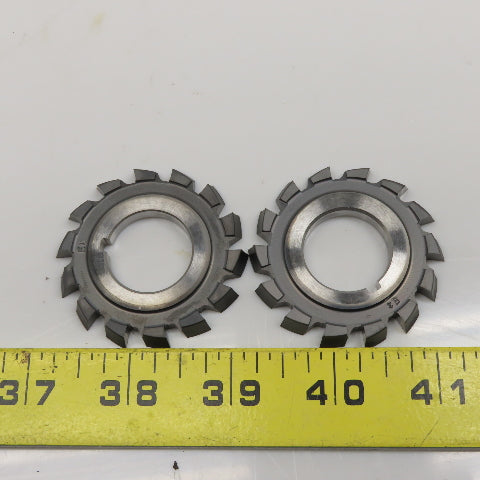 KEO 50mm x 5.09mm Thick .0875 Rake 22.50mm Bore LH/RH Form Cutter Set Of 2