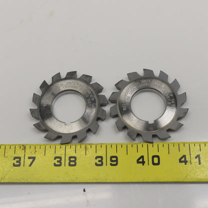 KEO 50mm x 5.09mm Thick .0875 Rake 22.50mm Bore LH/RH Form Cutter Set Of 2