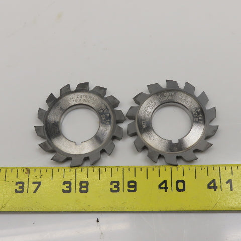 KEO 50mm x 5.09mm Thick .0875 Rake 22.50mm Bore LH/RH Form Cutter Set Of 2