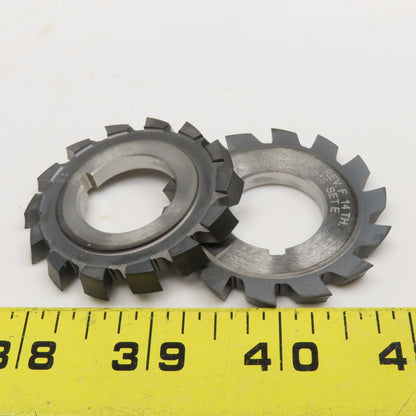 KEO 50mm x 5.09mm Thick .0875 Rake 22.50mm Bore LH/RH Form Cutter Set Of 2
