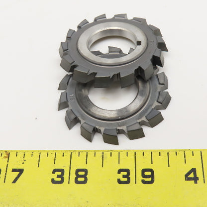 KEO 50mm x 5.09mm Thick .0875 Rake 22.50mm Bore LH/RH Form Cutter Set Of 2