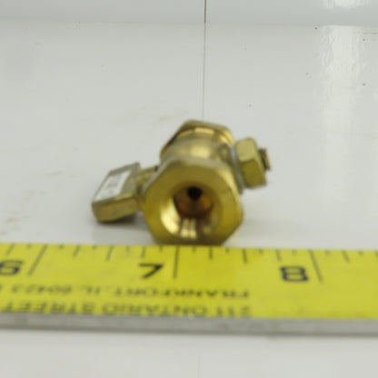 Apollo 2GMU3 1/8"FNPT Brass Lever Handle Air Cock Lot Of 3