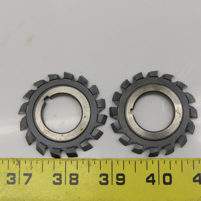KEO 50mm x 5.09mm Thick .0875 Rake 22.50mm Bore LH/RH Form Cutter Set Of 2
