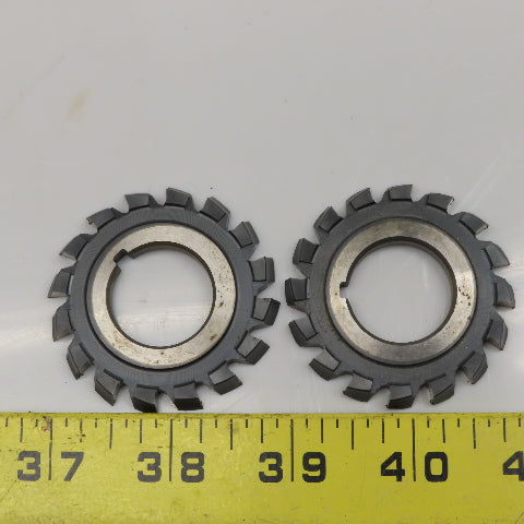 KEO 50mm x 5.09mm Thick .0875 Rake 22.50mm Bore LH/RH Form Cutter Set Of 2
