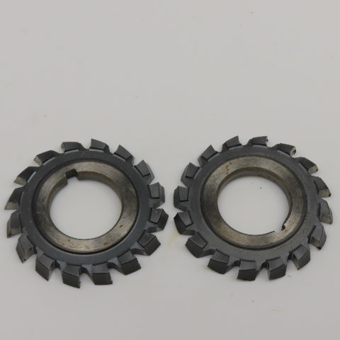 KEO 50mm x 5.09mm Thick .0875 Rake 22.50mm Bore LH/RH Form Cutter Set Of 2