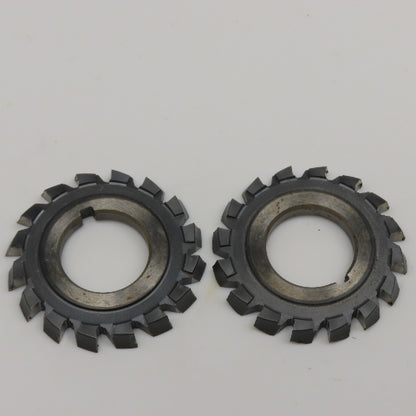 KEO 50mm x 5.09mm Thick .0875 Rake 22.50mm Bore LH/RH Form Cutter Set Of 2
