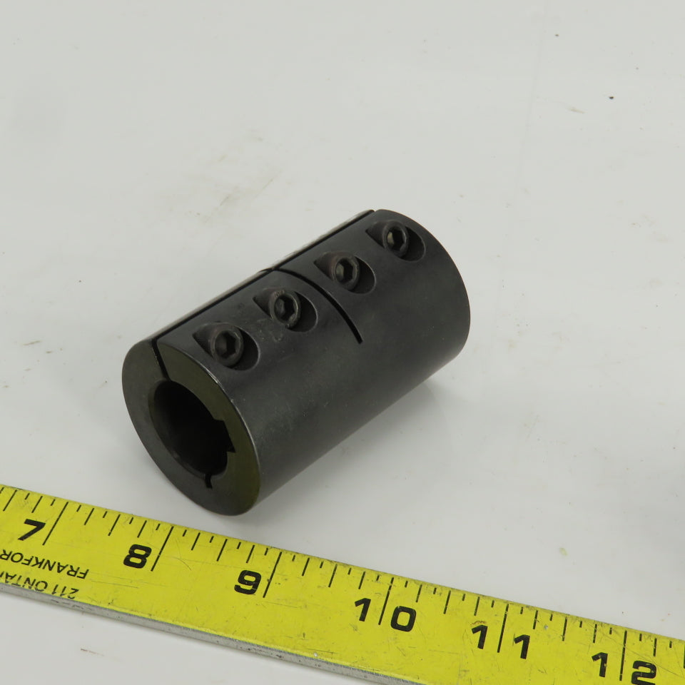 Ruland MCLC-24-24-F 24mm x 24mm Steel Rigid Coupling 45mm OD 75mm OAL Lot Of 2