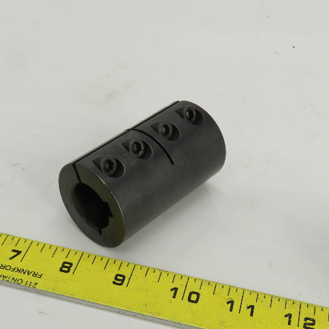 Ruland MCLC-24-24-F 24mm x 24mm Steel Rigid Coupling 45mm OD 75mm OAL Lot Of 2