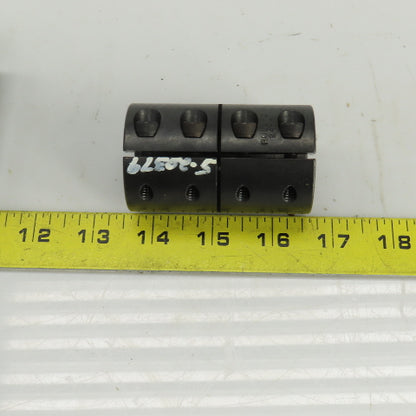 Ruland MCLC-24-24-F 24mm x 24mm Steel Rigid Coupling 45mm OD 75mm OAL Lot Of 2