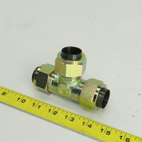 Tylok S-16-3TTT-16 1" Compression Fitting Tee Steel