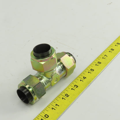 Tylok S-16-3TTT-16 1" Compression Fitting Tee Steel