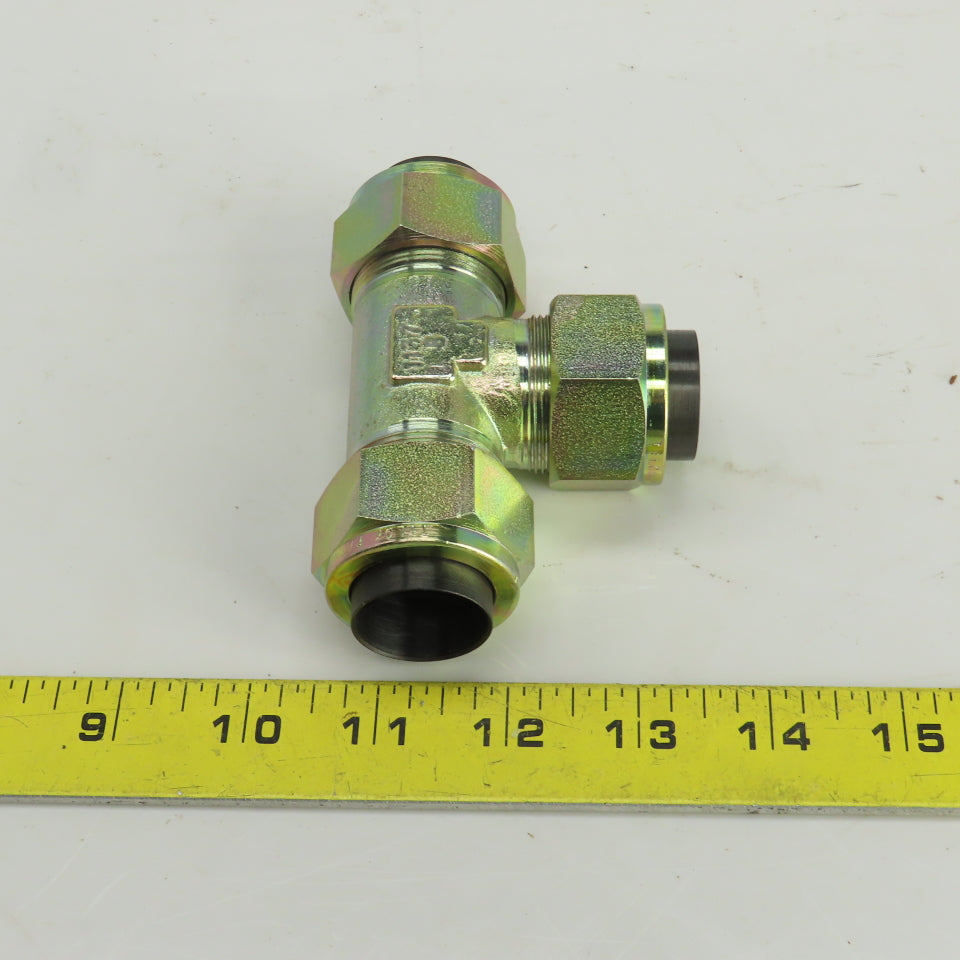 Tylok S-16-3TTT-16 1" Compression Fitting Tee Steel