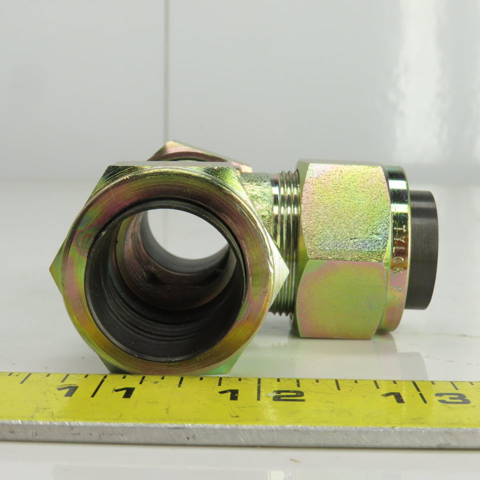 Tylok S-16-3TTT-16 1" Compression Fitting Tee Steel