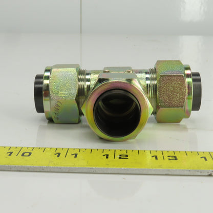 Tylok S-16-3TTT-16 1" Compression Fitting Tee Steel