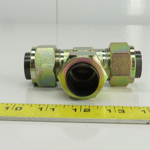 Tylok S-16-3TTT-16 1" Compression Fitting Tee Steel