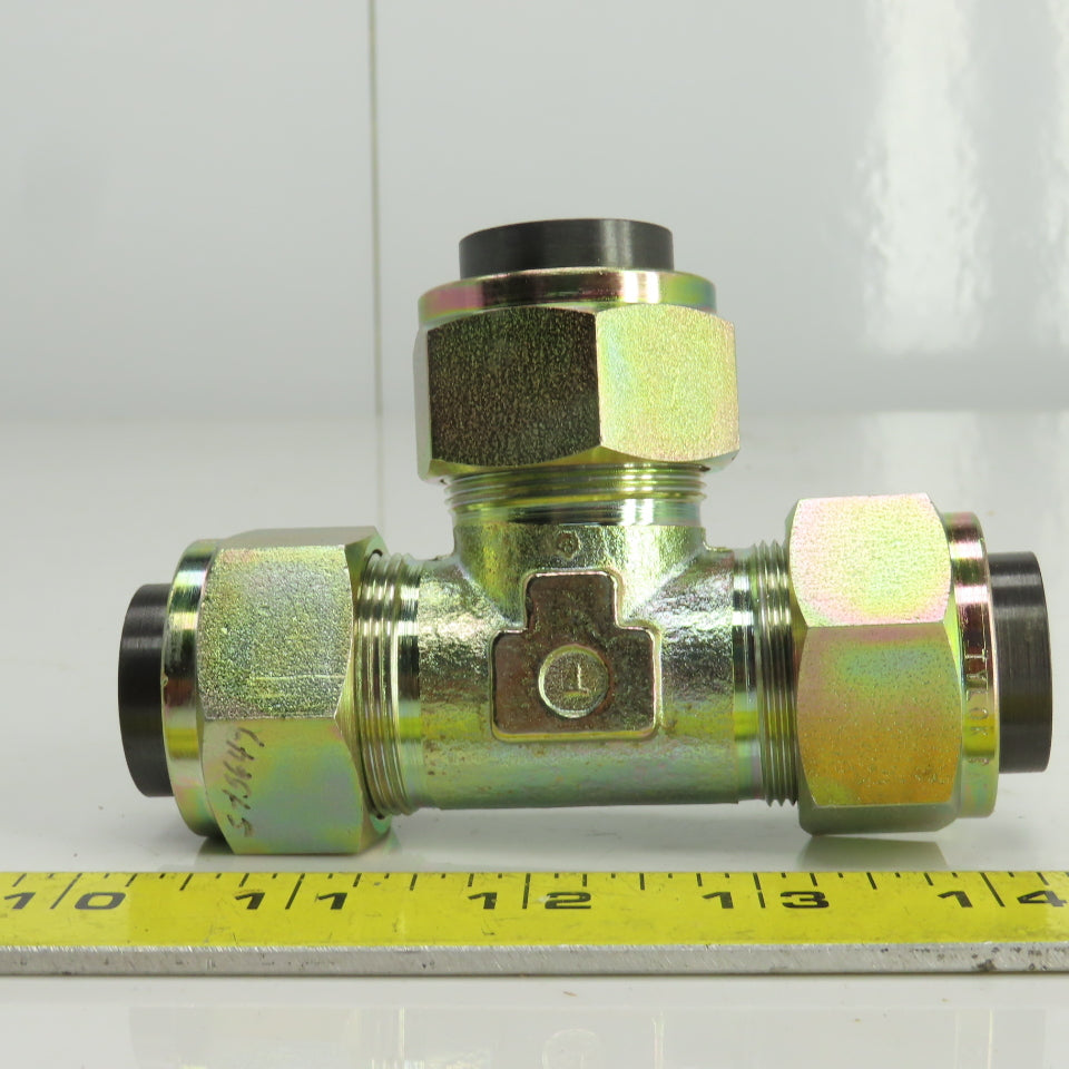 Tylok S-16-3TTT-16 1" Compression Fitting Tee Steel