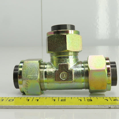 Tylok S-16-3TTT-16 1" Compression Fitting Tee Steel