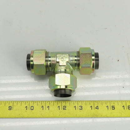 Tylok S-16-3TTT-16 1" Compression Fitting Tee Steel
