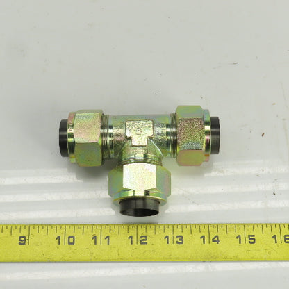 Tylok S-16-3TTT-16 1" Compression Fitting Tee Steel