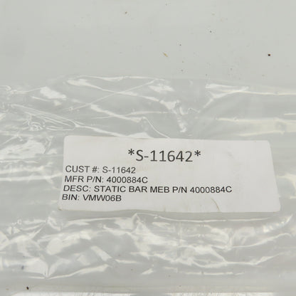 Simco 4000884 MEB Shockless Static Neutralizing Bar 7kV 5mA 11-3/4"