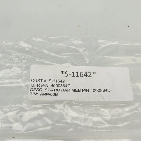 Simco 4000884 MEB Shockless Static Neutralizing Bar 7kV 5mA 11-3/4"