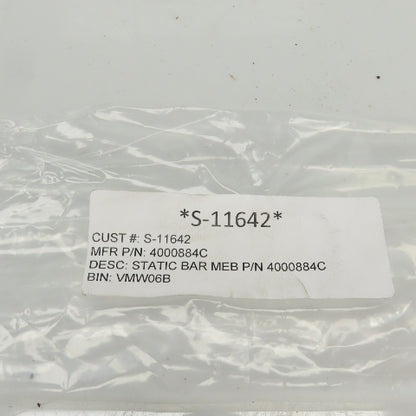 Simco 4000884 MEB Shockless Static Neutralizing Bar 7kV 5mA 11-3/4"