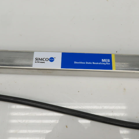 Simco 4000884 MEB Shockless Static Neutralizing Bar 7kV 5mA 11-3/4"