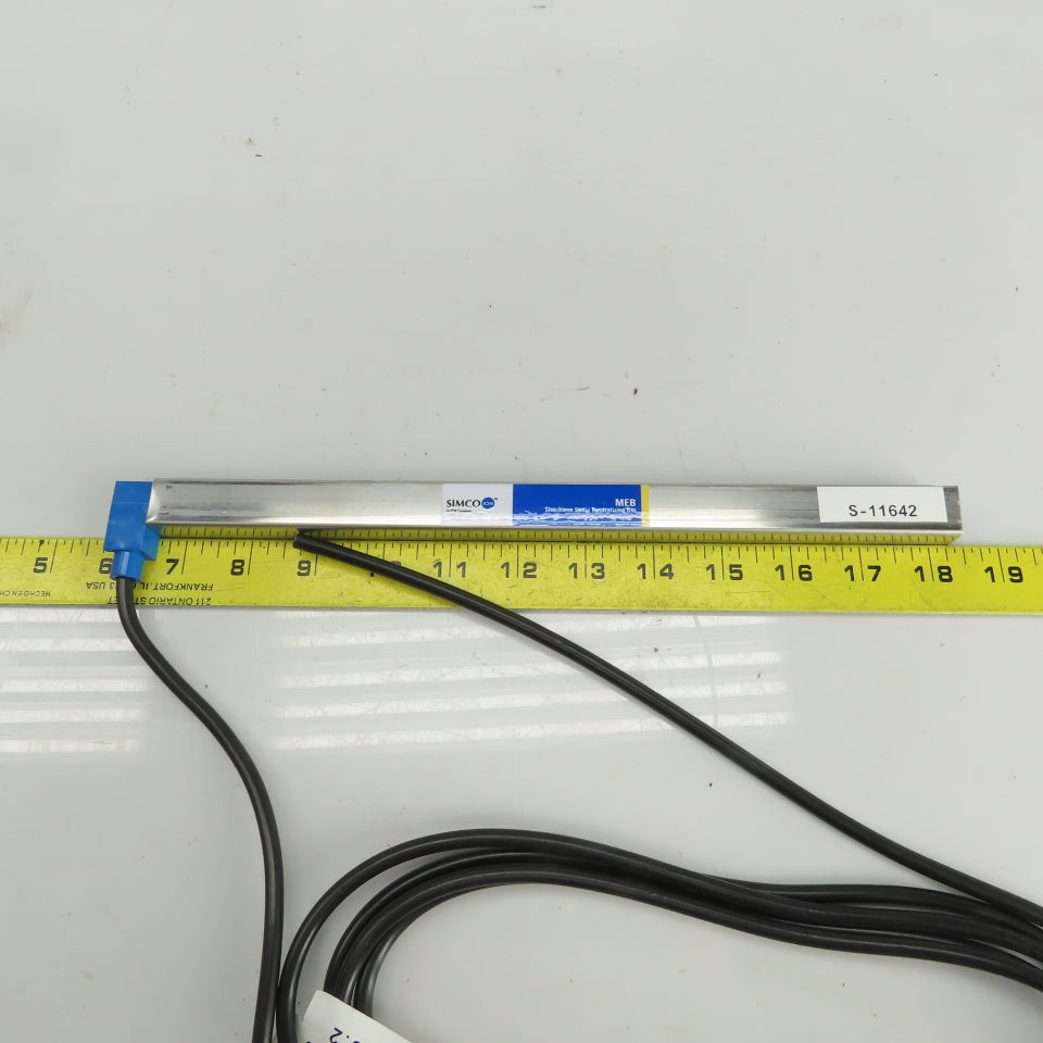 Simco 4000884 MEB Shockless Static Neutralizing Bar 7kV 5mA 11-3/4"