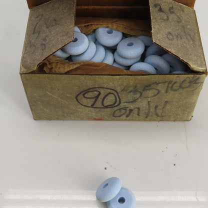 Norton 61463676815 1.070"x3/8"x 1/4" Grinding Wheel Face F Lot Of 70