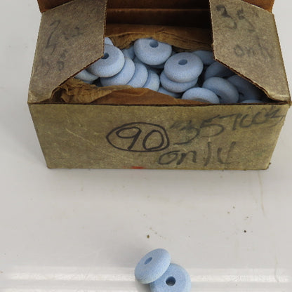 Norton 61463676815 1.070"x3/8"x 1/4" Grinding Wheel Face F Lot Of 70