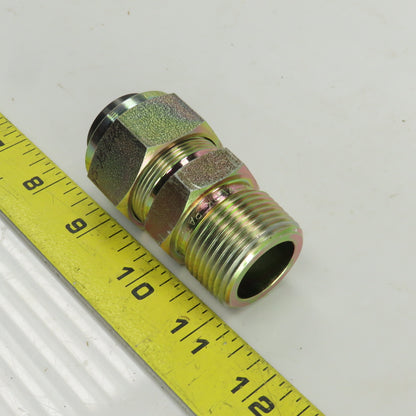 Tylok S-16-1MC-16 1" NPT x 1" Compression Male Connector Steel