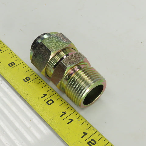 Tylok S-16-1MC-16 1" NPT x 1" Compression Male Connector Steel