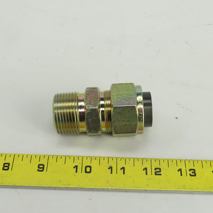 Tylok S-16-1MC-16 1" NPT x 1" Compression Male Connector Steel