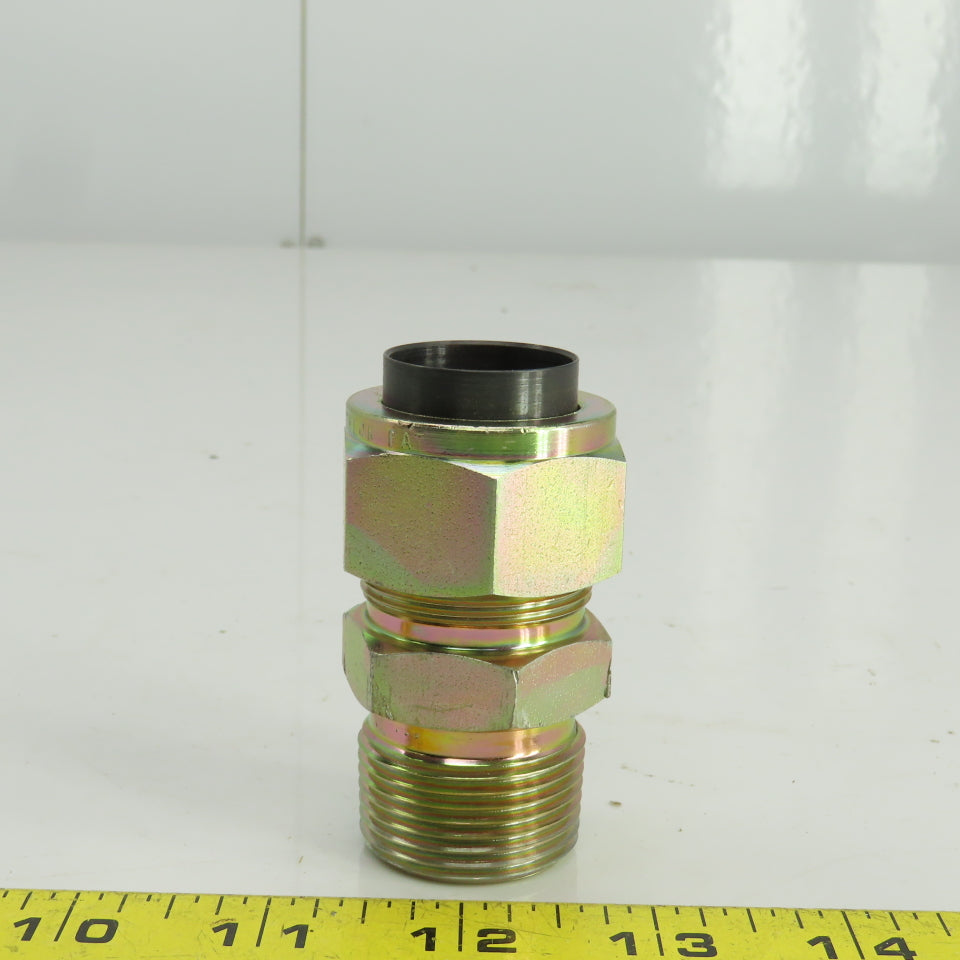 Tylok S-16-1MC-16 1" NPT x 1" Compression Male Connector Steel