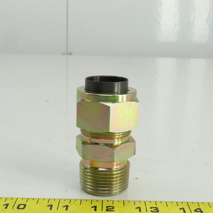 Tylok S-16-1MC-16 1" NPT x 1" Compression Male Connector Steel