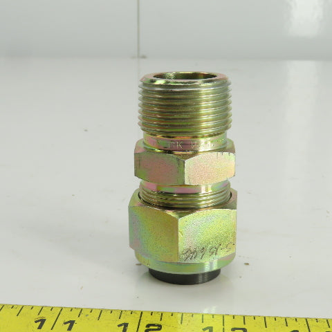 Tylok S-16-1MC-16 1" NPT x 1" Compression Male Connector Steel